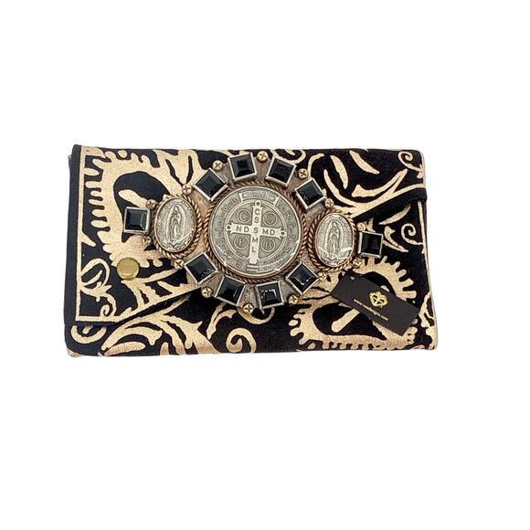 VIRGINS SAINTS & ANGELS VSA San Benito Goddess Buckle - Jet